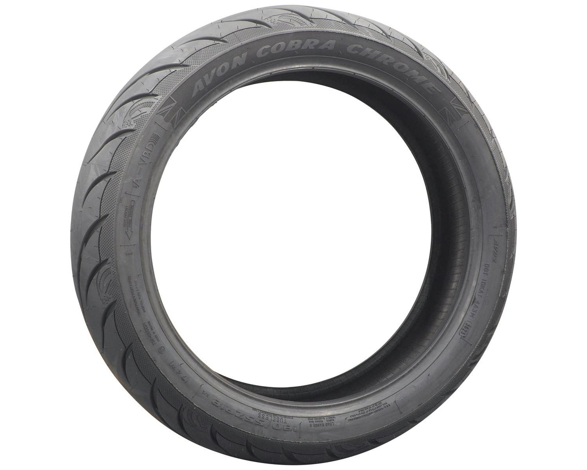 Avon Tyres Cobra Chrome Tire - 180/55ZR18(74W) Rear | 640573 — product view 1