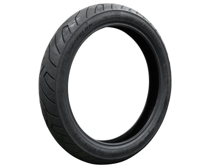 SHINKO SR999 Black Cruiser Motorcycle Tire - 100/90-19 61H Front | 10909990 — product view 1