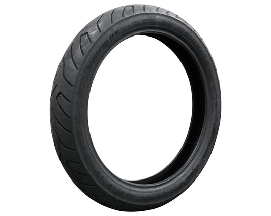 SHINKO SR999 Black Cruiser Motorcycle Tire - 100/90-19 61H Front | 10909990 — product view 1