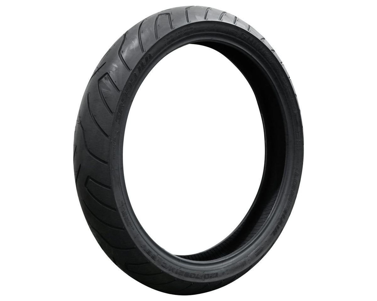 SHINKO SR999 Black Cruiser Motorcycle Tire - 120/70B21 68V Front | 12709990 — product view 1