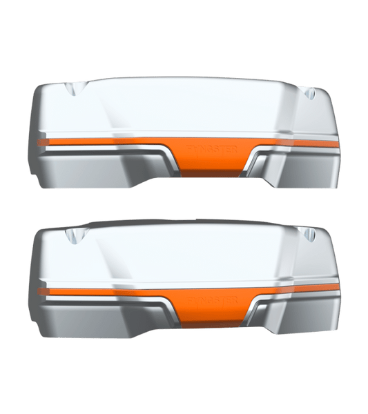 Fangster Milwaukee-Eight Rocker Cover Color Collection - Chrome Orange
