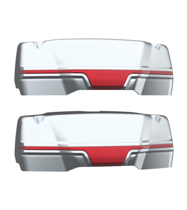 Fangster Milwaukee-Eight Rocker Cover Color Collection - Chrome Red