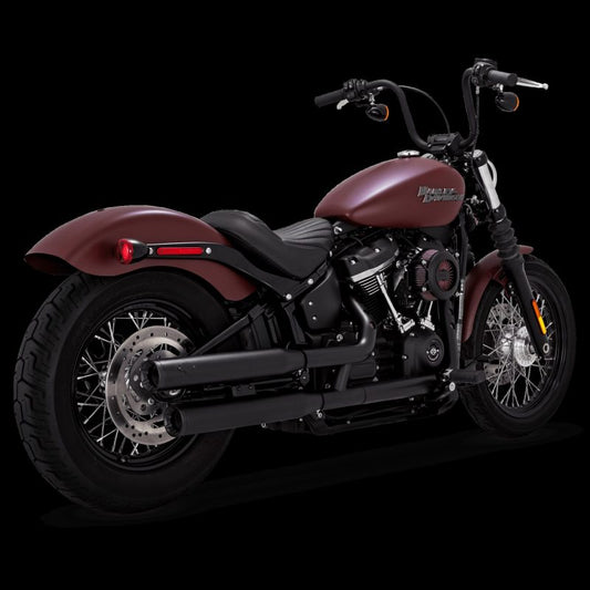 Vance & Hines Eliminator 300 PCX 黑色尾段｜2018–2022 Softail 46312