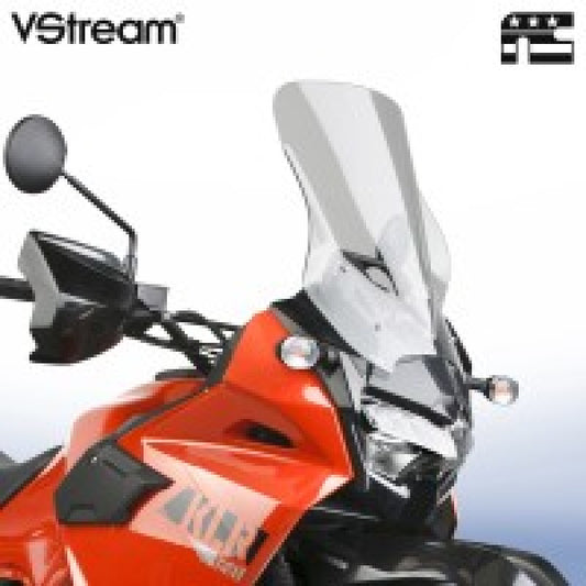 National Cycle 22+ Kawasaki KLR650 V Stream/ Wave 中／標準高度 風鏡-燈-Tint｜N20140A