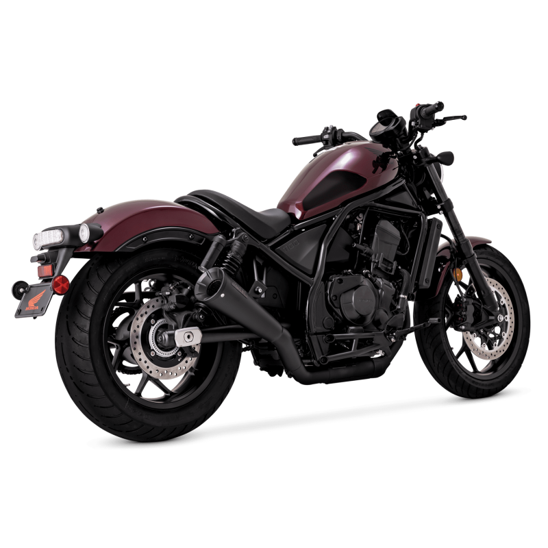 Vance & Hines HONDA 21-22 Rebel 1100 S/O 黑色 尾段排氣管｜48425