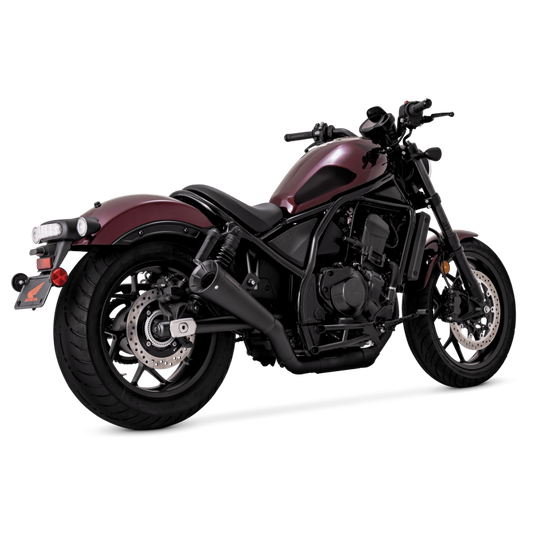 Vance & Hines HONDA 21-22 Rebel 1100 S/O 黑色 尾段排氣管｜48425