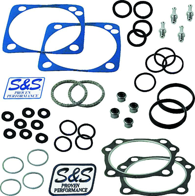 S&S Cycle 1984+ BT 4-1/8 吋 頂部 端部 Gasket 套件｜90-9506