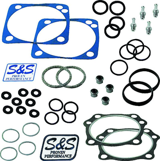 S&S Cycle 1984+ BT 4-1/8 吋 頂部 端部 Gasket 套件｜90-9506