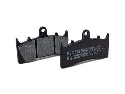 EBC Beringer Calipers 6 Piston (Old Design) 前側 有機材質 煞車來令片｜FA249