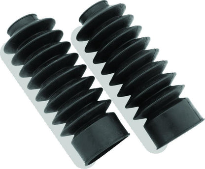Bikers Choice 41MM 黑色 Fork Boots 加長 8.58 吋 / Collapsed 4 吋 (一對)｜666766