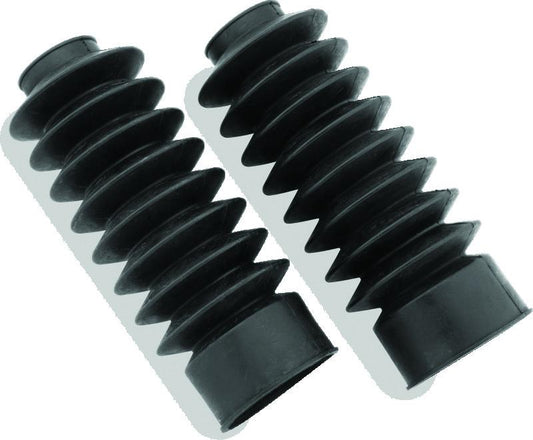 Bikers Choice 41MM 黑色 Fork Boots 加長 8.58 吋 / Collapsed 4 吋 (一對)｜666766