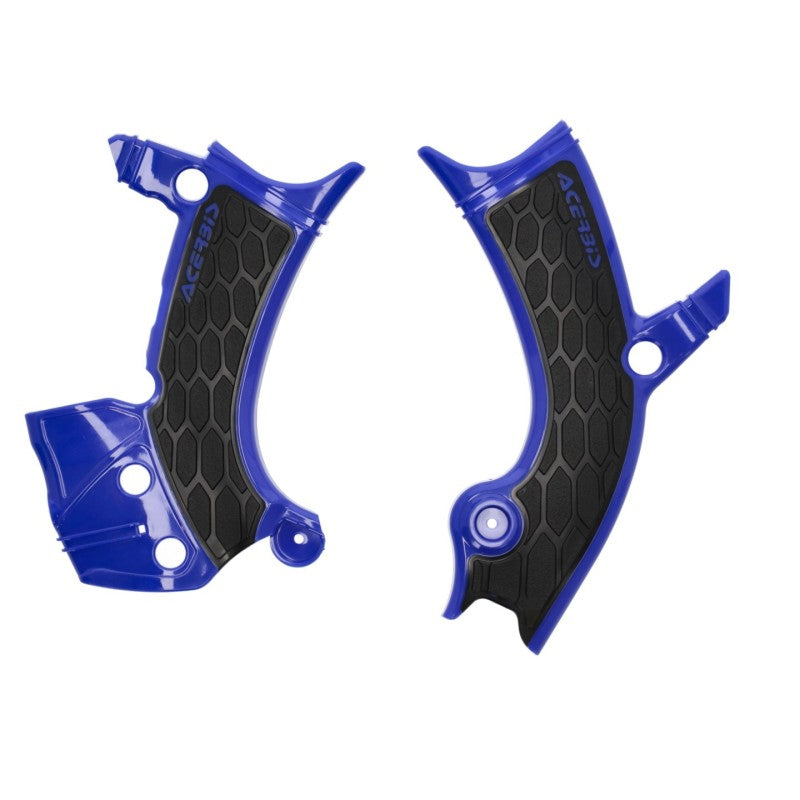 Acerbis 23+ Yamaha YZ450F 車架護蓋- X-握把 - 藍色/黑色｜2981441034
