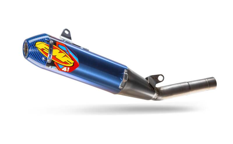 FMF Racing 18-26 Yamaha YZ450F /YZ450FX 19-24 陽極鈦合金 Factory 4.1 RCT SO 排氣管尾段 附 R. Carbon 端蓋｜044488