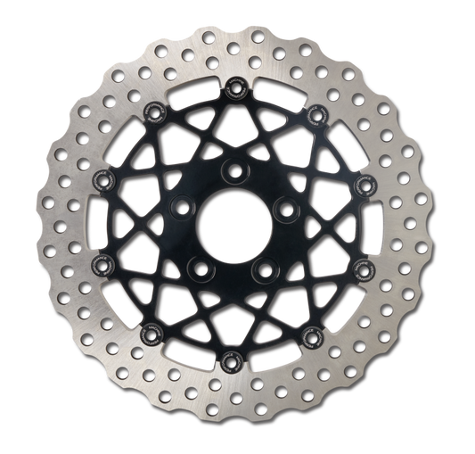 Performance Machine Disc/Carr Speedstar 320Mm X .20 Ff No O/S 前側 黑色陽極｜0133-2608S-B