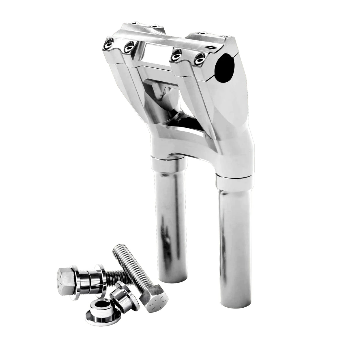 Kraus Motor Isolated Kickback Risers | Height and Clamp Options / 10 in / 1 in / 切削原色