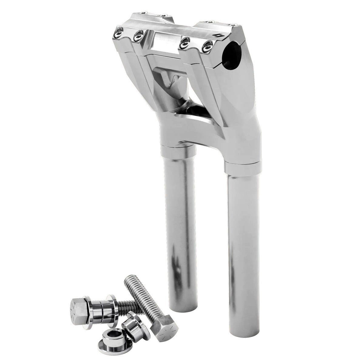 Kraus Motor Isolated Kickback Risers | Height and Clamp Options / 12 in / 1 in / 切削原色