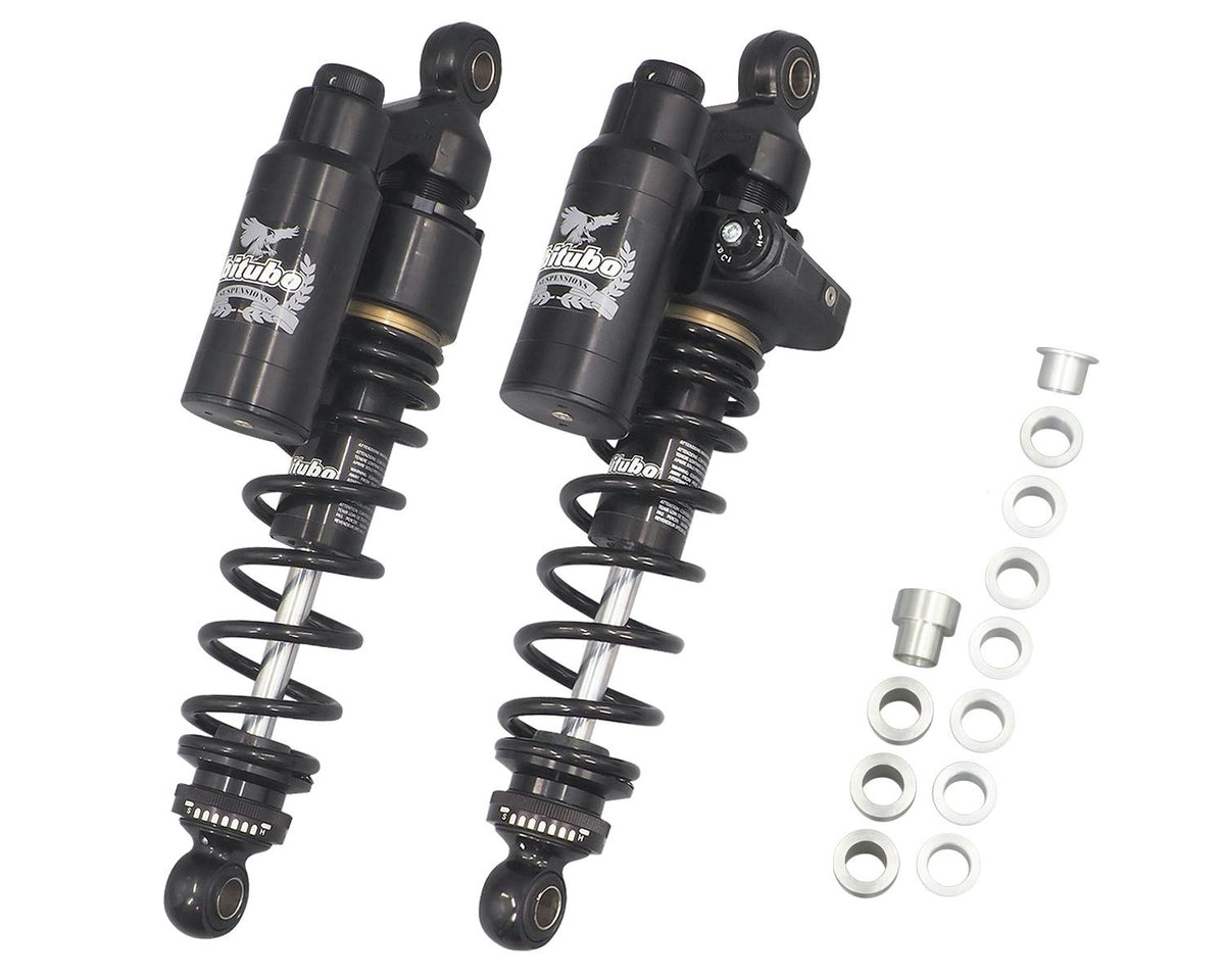 Bitubo WMT Rear Shock Absorbers - 306 mm / Dark Edition | HD050WMT22V2
