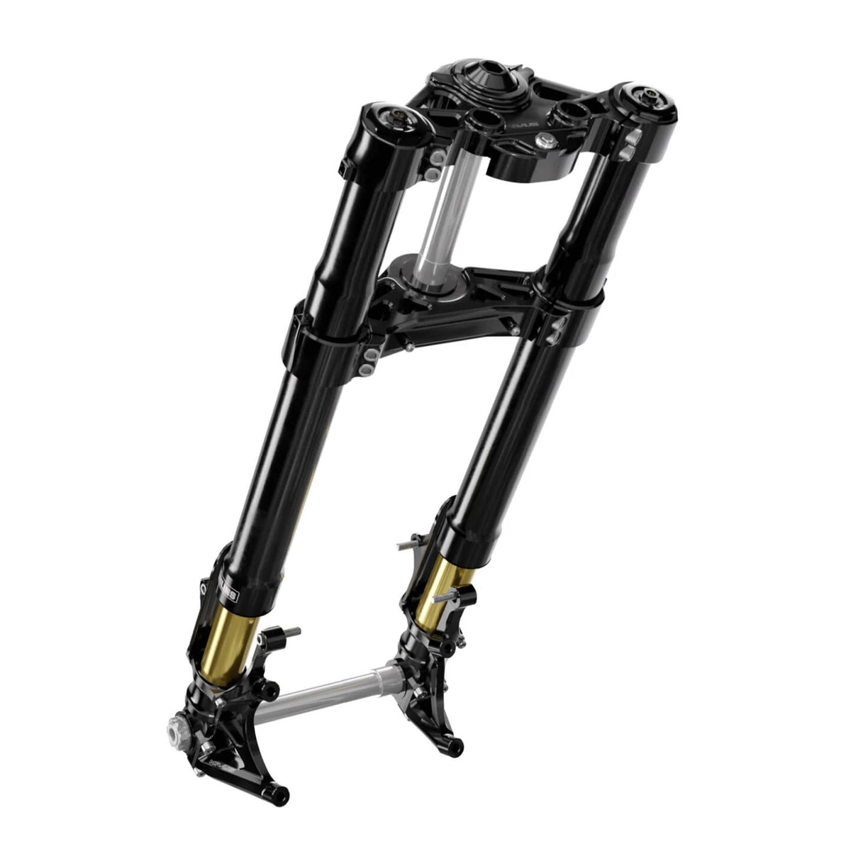 Kraus Motor ST-IF-83-2-BB / 1 in / 2008–2013 Touring / 加長 2 吋 / Performance / 黑色零件／黑色前叉