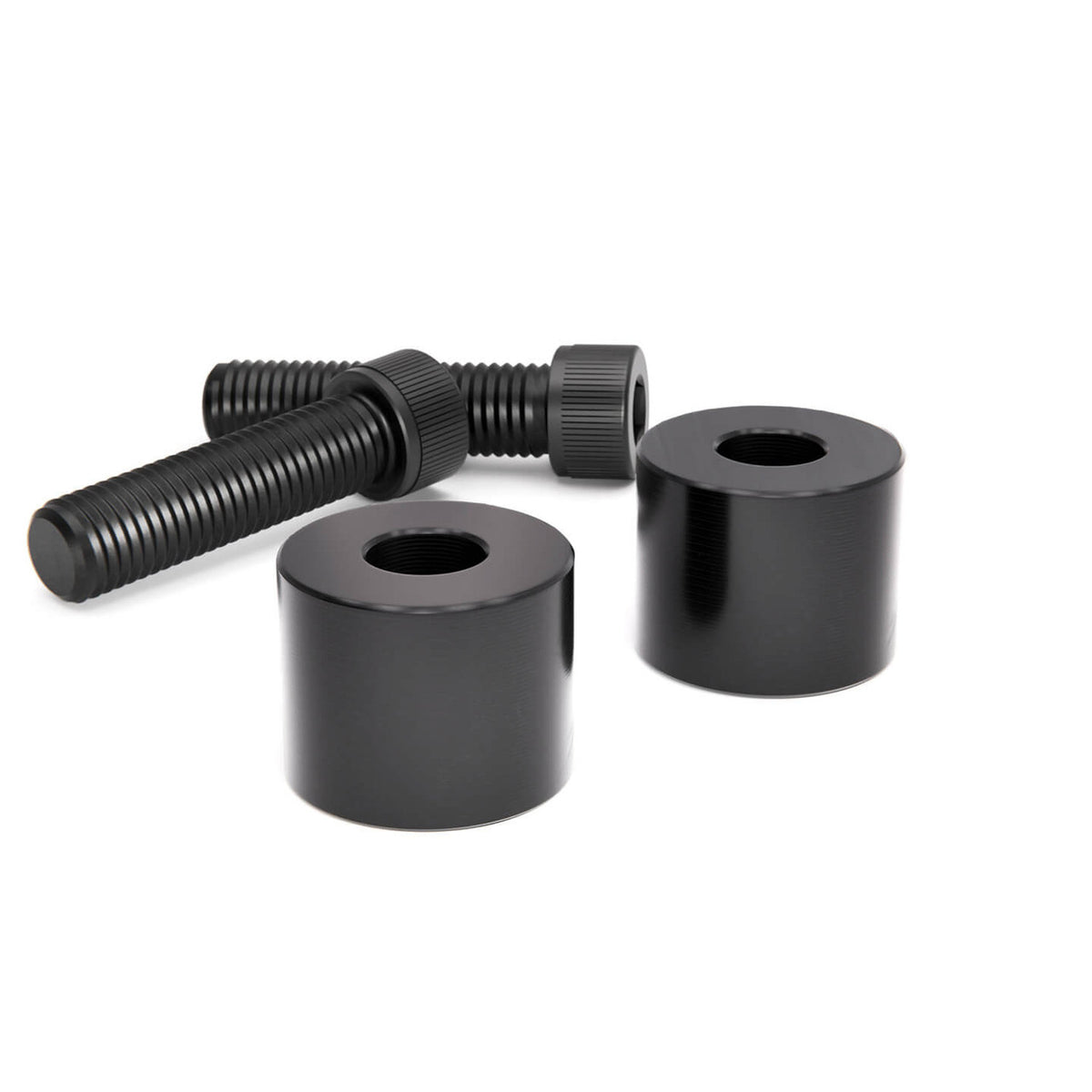Kraus UN-RI-02-B Black Anodized riser extension