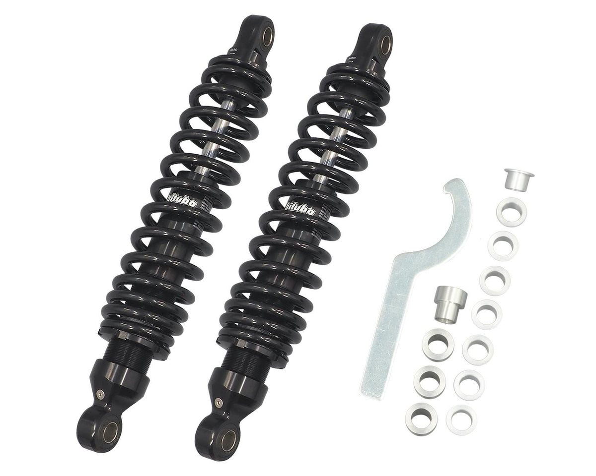 Bitubo WME Rear Shock Absorbers - 341 mm / Dark Edition | HD001WME02V2