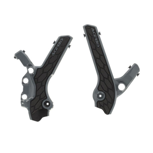 Acerbis 00+ Suzuki DRZ400E/S/SM 車架護蓋- X-握把 - 灰色/黑色｜2983341019