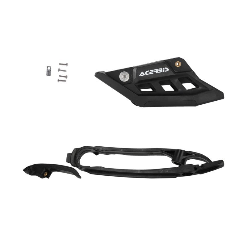 Acerbis 23+ KTM SX/SXF/XC/XCF/EXC-F/XC-附 XCF-附 Husq/2024 GasGas 鏈條 Guide/Slider 套件 - 黑色｜2984790001