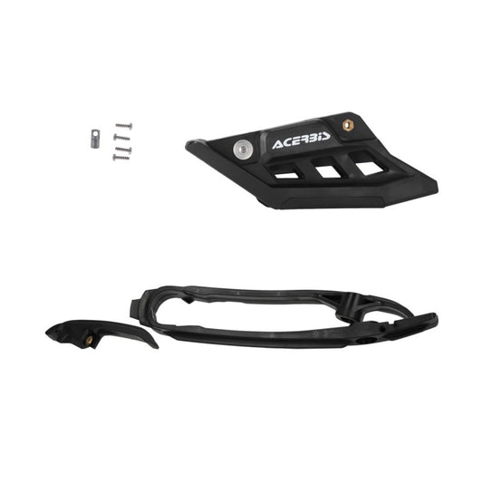 Acerbis 23+ KTM SX/SXF/XC/XCF/EXC-F/XC-附 XCF-附 Husq/2024 GasGas 鏈條 Guide/Slider 套件 - 黑色｜2984790001