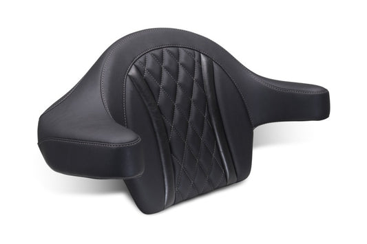 Mustang Seats 23-25 Harley CVO Road Glide (ST) 豪華款 菱形紋 Ext 支臂 Wrap-around 靠背 黑色｜88430GM