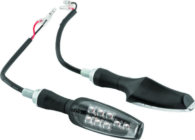 BikeMaster 8 Led 方向燈 一對 - 黑色｜266265