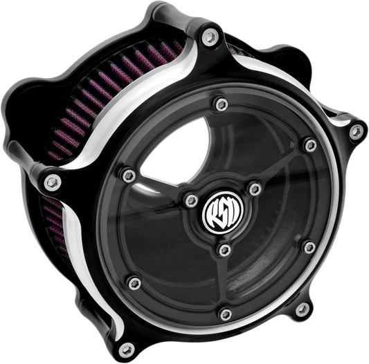 Roland Sands Design 0206-2143-BM Clarity Air Cleaner Kit - Contrast Cut