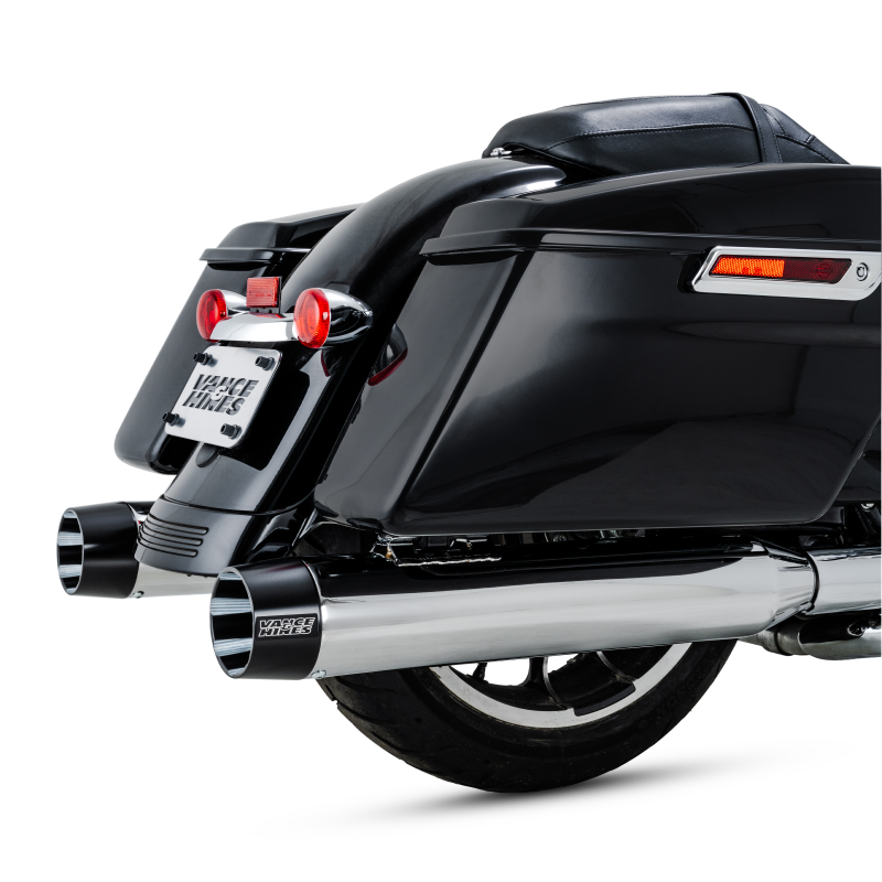 Vance & Hines 17-23 Harley-Davidson Touring/CVO Blackbird 450 尾段排氣管 - 鍍鉻｜16792