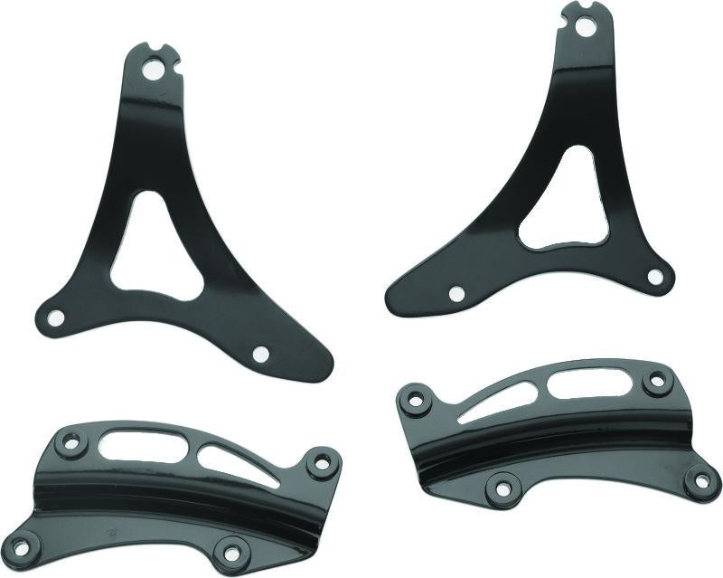 Kuryakyn 黑色快拆固定點套件｜2014 年起 Touring｜7089