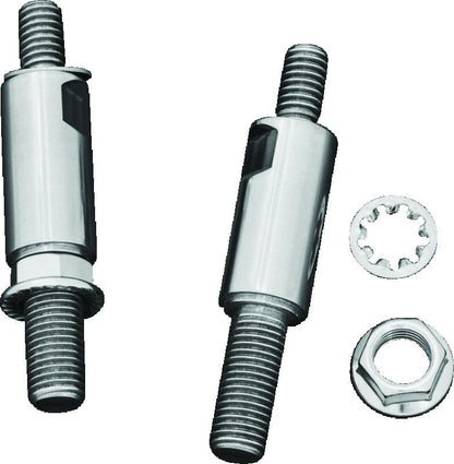 Kuryakyn Raised 後照鏡 Adaptors Metric 車系 (Excluding Yamaha) 鍍鉻｜1713