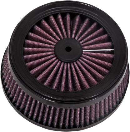 Vance & Hines 23723 Replacement VO2 Air Filter - Black