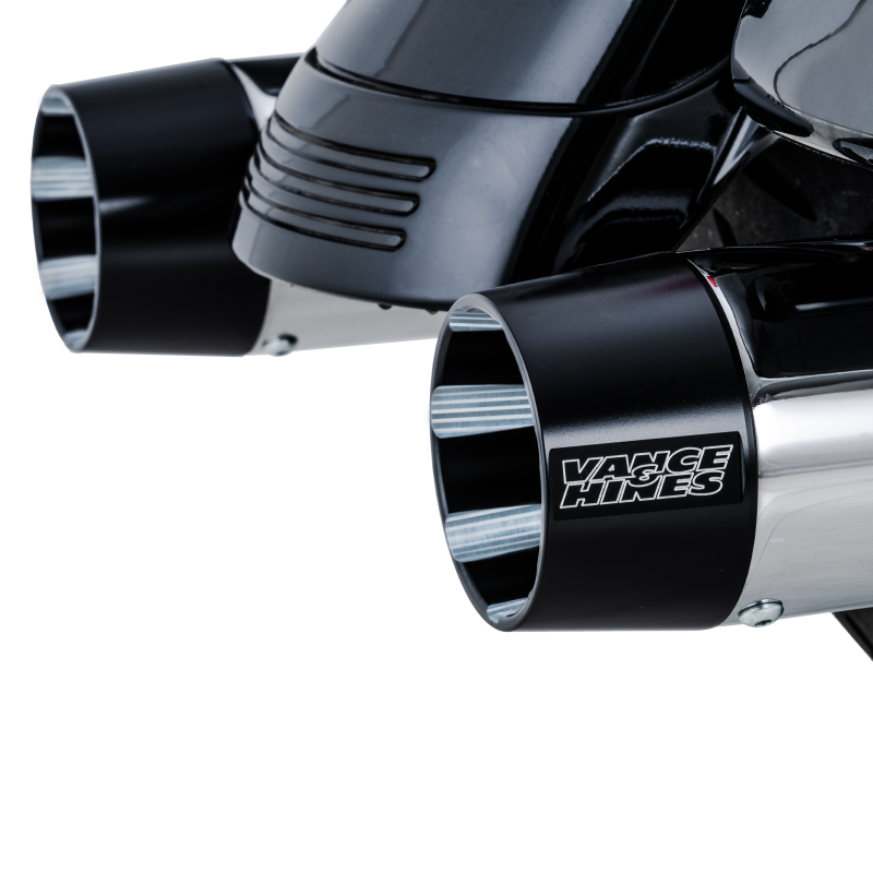 Vance & Hines 17-23 Harley-Davidson Touring/CVO Blackbird 450 尾段排氣管 - 鍍鉻｜16792