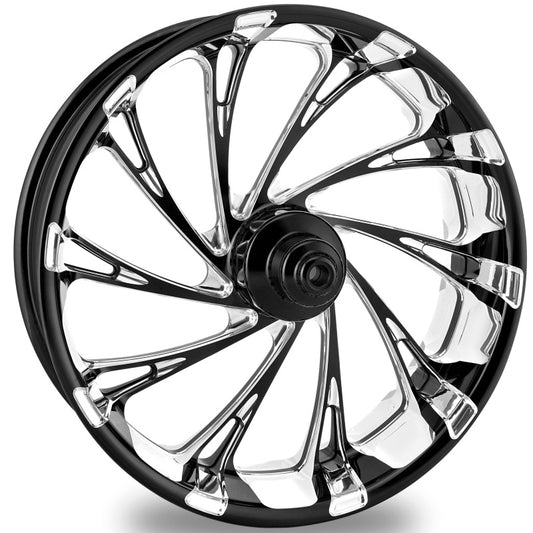 Performance Machine 21x3.5 Forged Wheel Del Rey - 黑色切削面 Platinum｜1204-7106P-REYAJ-BMP