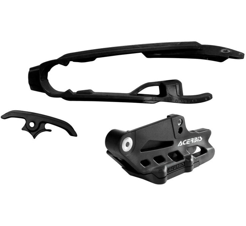 Acerbis 16-22 KTM 125-450 SX/SX-F/XC-F/ Husq 125-250/ 21-23 GasGas 鏈條 Guide/Slider 套件 - 黑色｜2462630001