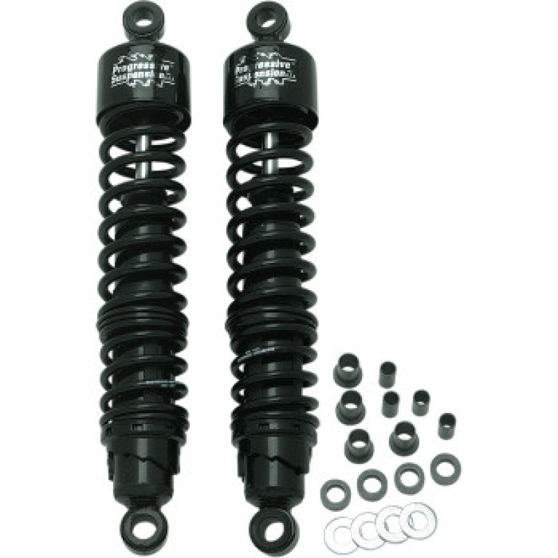 Progressive Suspension Harley-Davidson 413 Series Shocks 15.0 吋 - 黑色｜413-4039B