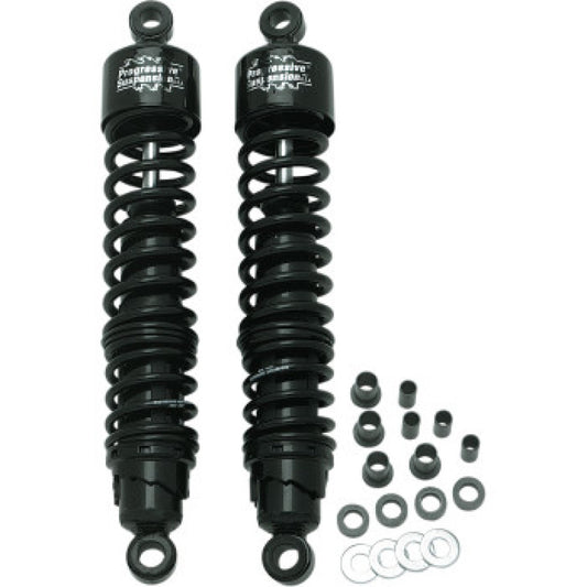 Progressive Suspension Harley-Davidson 413 Series Shocks 15.0 吋 - 黑色｜413-4039B