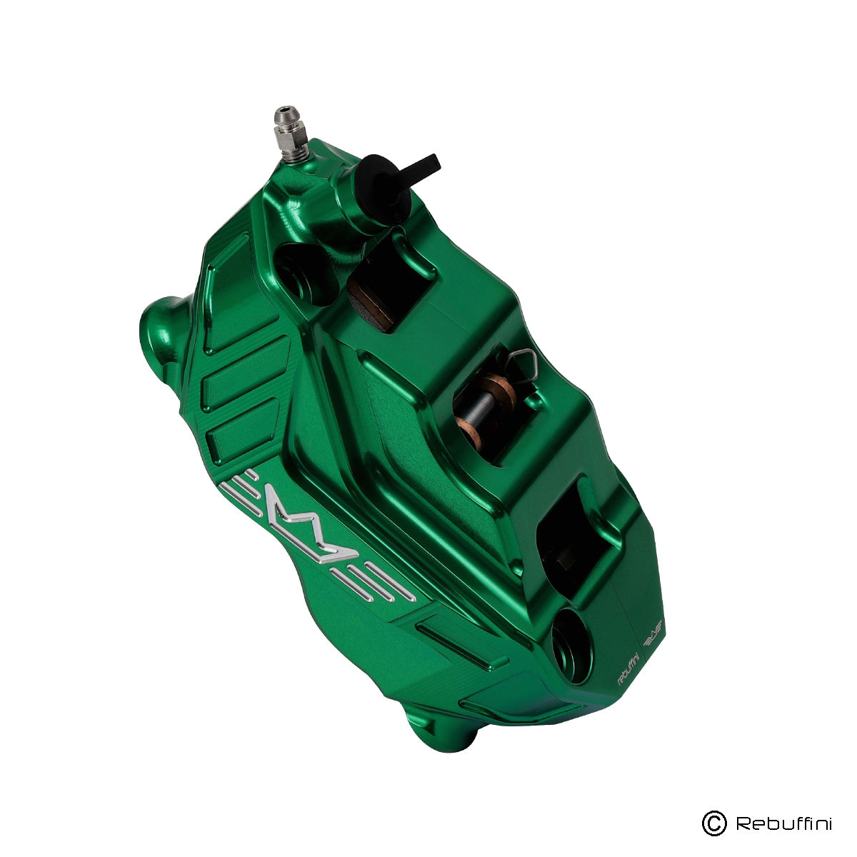 Rebuffini Performance RR108 Front Radial Brake Caliper | 108 mm / 前左 / 綠色