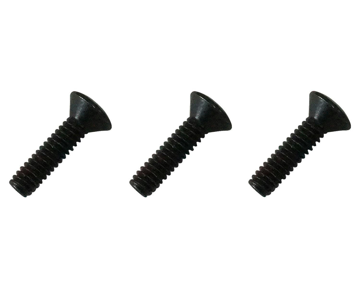 S&S Cycle Black Teardrop Air Cleaner Cover Screws - 3 Pack | 50-0310