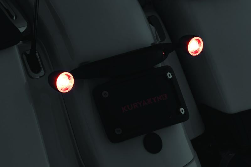 Kuryakyn 後側 方向燈 固定座 黑色｜9269