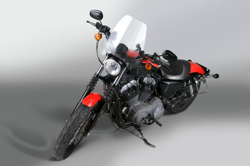 National Cycle Deflector Screen 附 把手 1 吋. 快拆固定 - 透明｜N25042