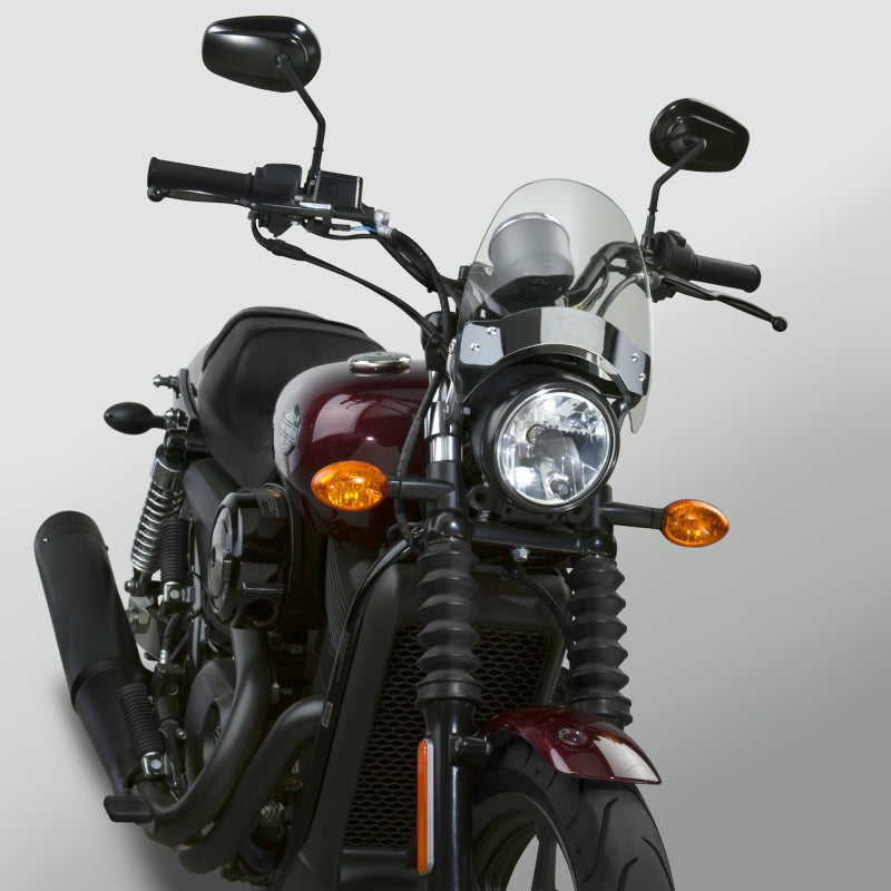 National Cycle 適用最大 43 mm. O.D. Flyscreen-鍍鉻 淺色透光｜N2530