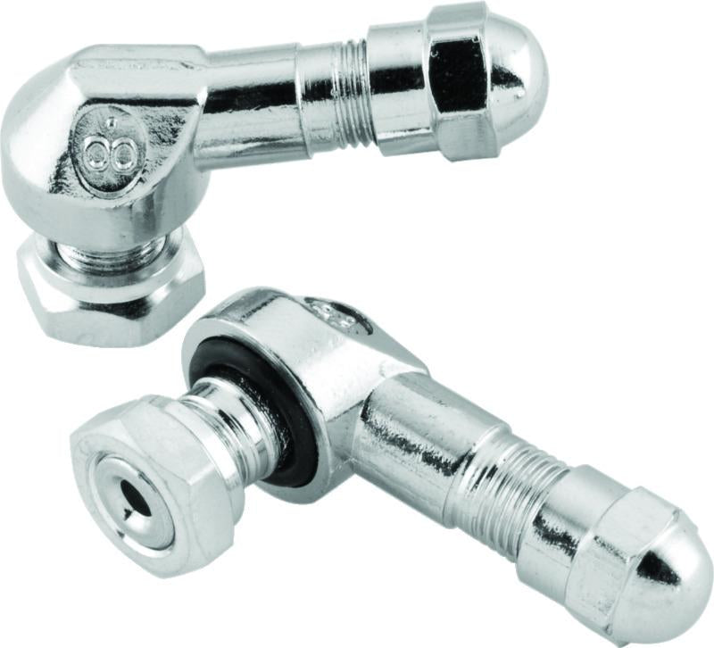 BikeMaster Valve 鏡桿 2/Piece Pack 鍍鉻｜151789