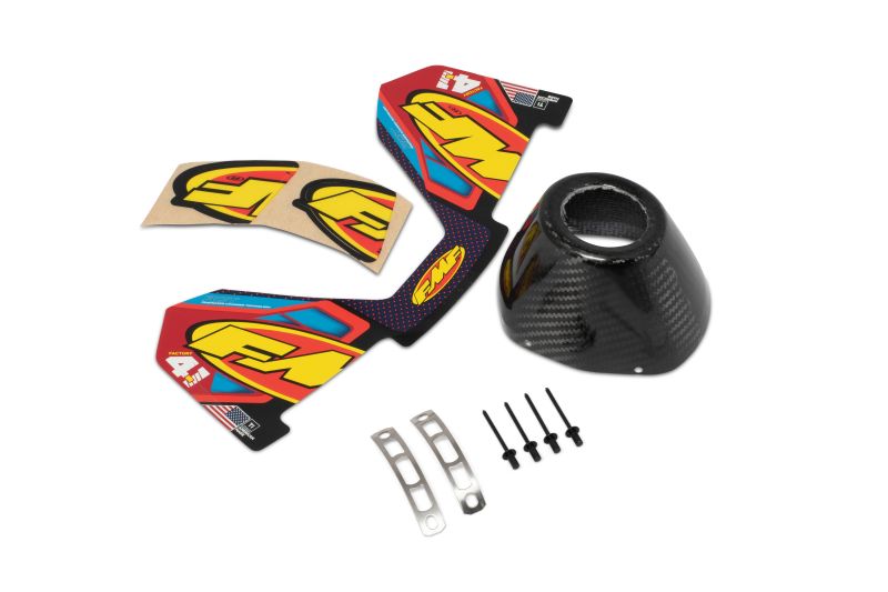 FMF Racing Carbon 替換用 端部 端蓋 套件｜040643