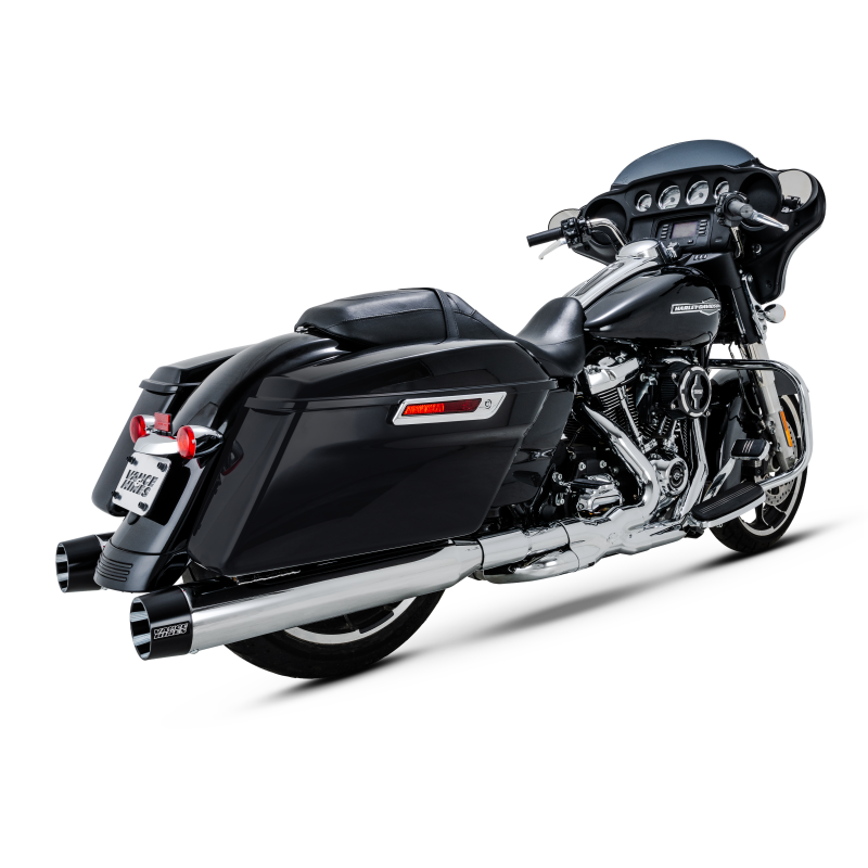 Vance & Hines 17-23 Harley-Davidson Touring/CVO Blackbird 450 尾段排氣管 - 鍍鉻｜16792