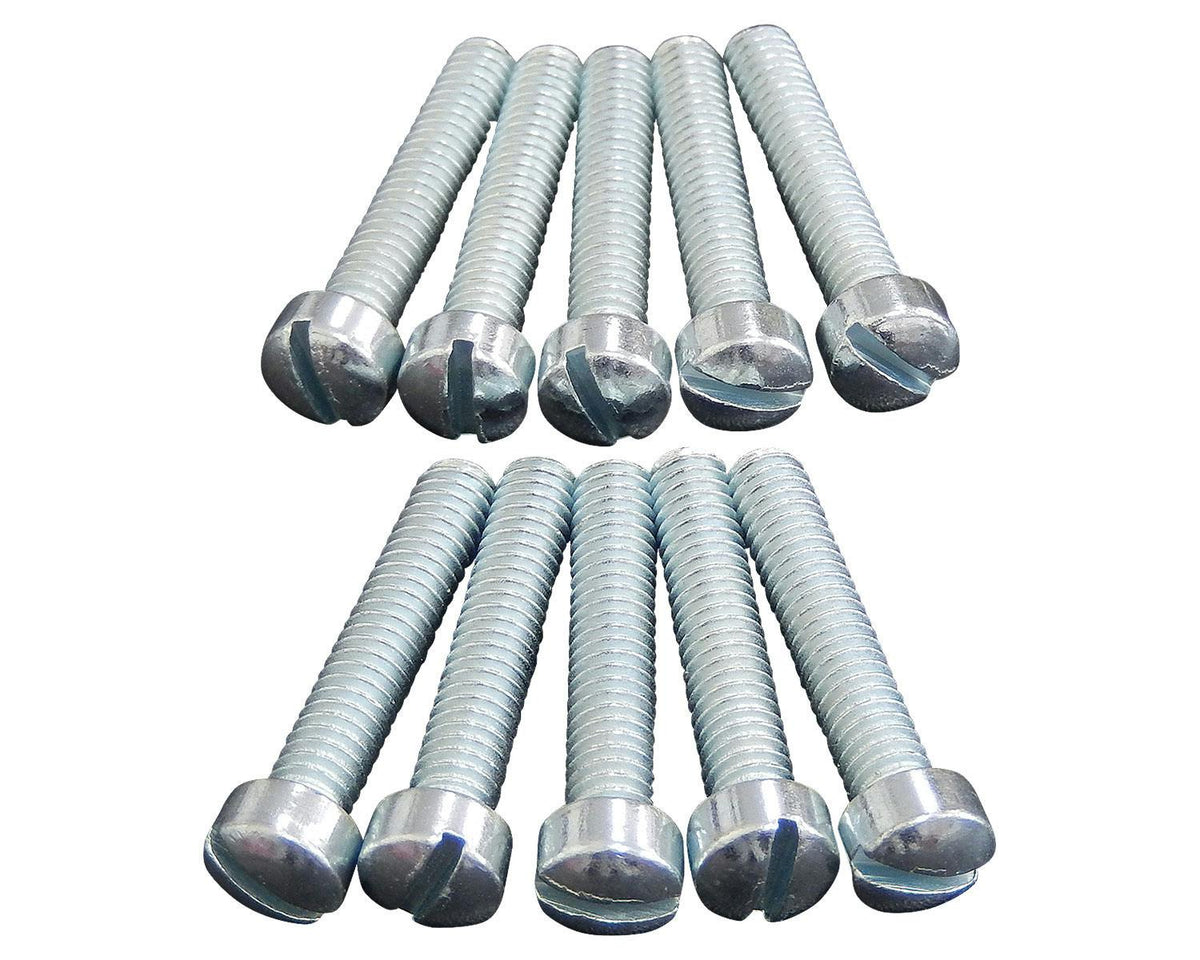 S&S Cycle Slotted Flat-Head Screws - 8-32 x 5/8 in, 10 Pack | 50-0150