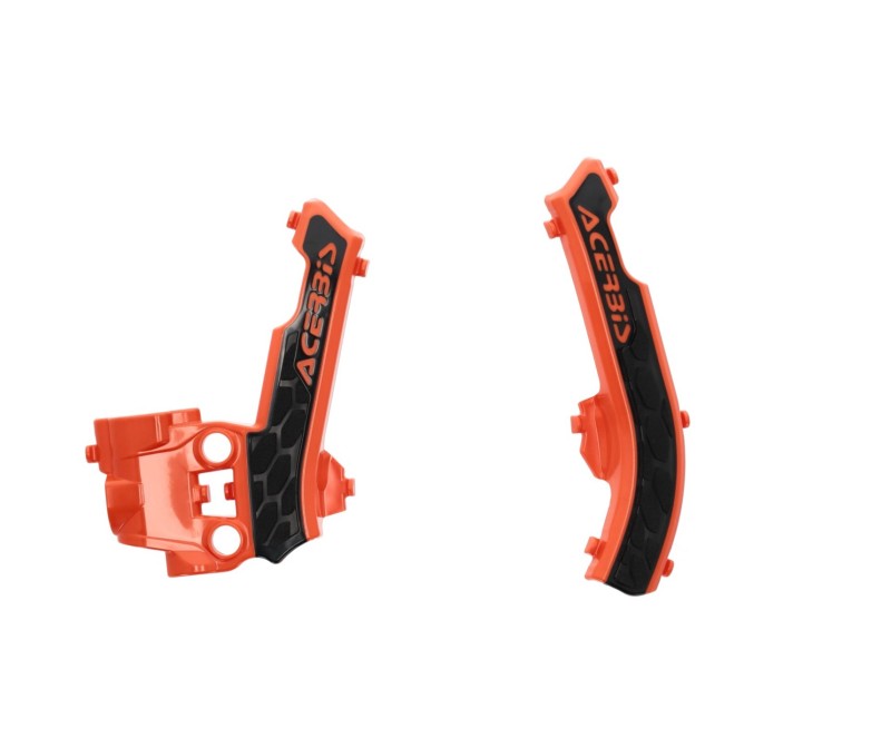 Acerbis 17+ KTM SX50/ SX-E 3/SX-E 5/ Husq EE 5/TC50/ GasGas 車架護蓋- X-握把 - 16 橘色/黑色｜2979615225