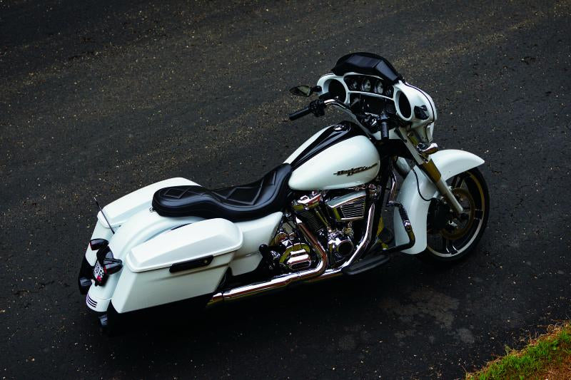 Kuryakyn Heavy Industry 煞車踏墊｜Harley-Davidson FL 車系・緞黑色 7040